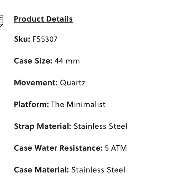 FOSSIL MENS WATCH - Picture 3 of 3